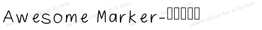Awesome Marker字体转换